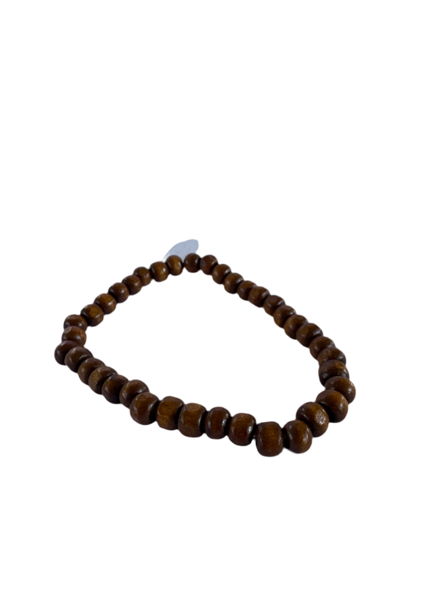 Pulsera bolitas café