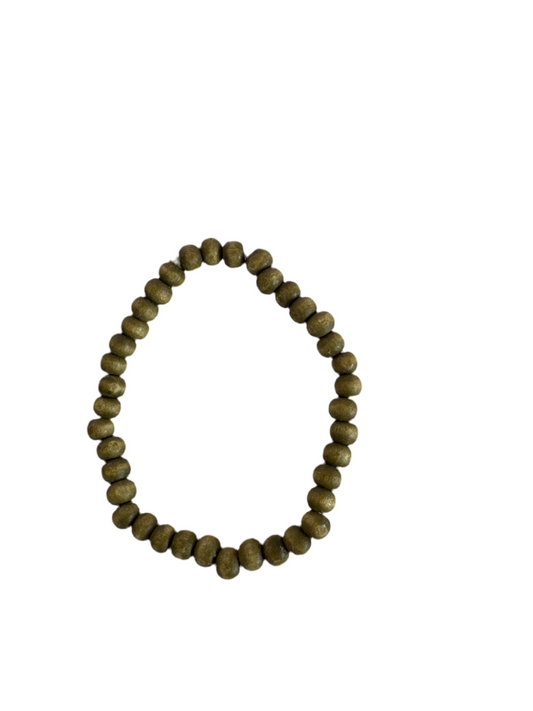 Pulsera bolitas verdes