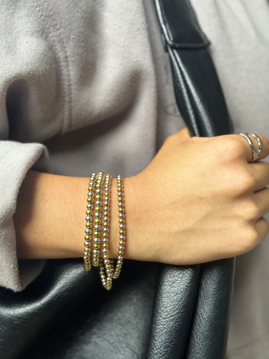Pulsera bicolor